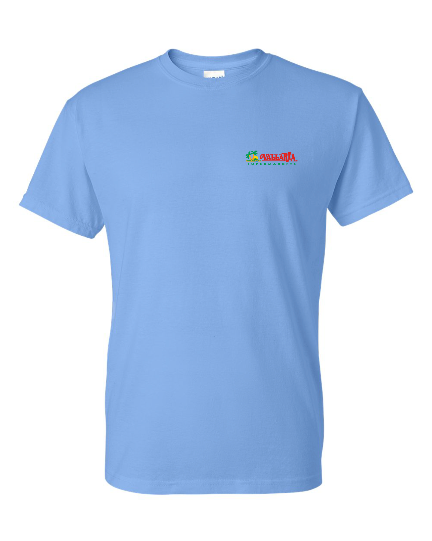 Men's Low Roller T-shirt in Vallarata Blue